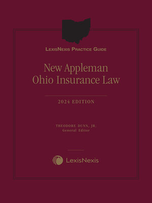 cover image of New Appleman Ohio Insurance Law